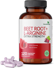 Load image into Gallery viewer, Futurebiotics: Beet Root + L-Arginine (120 Count)
