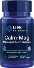 Load image into Gallery viewer, Life Extension: Calm-Mag - Magnesium Acetyl Taurinate (30 Count)
