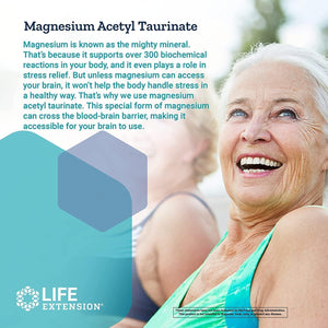 Life Extension: Calm-Mag - Magnesium Acetyl Taurinate (30 Count)