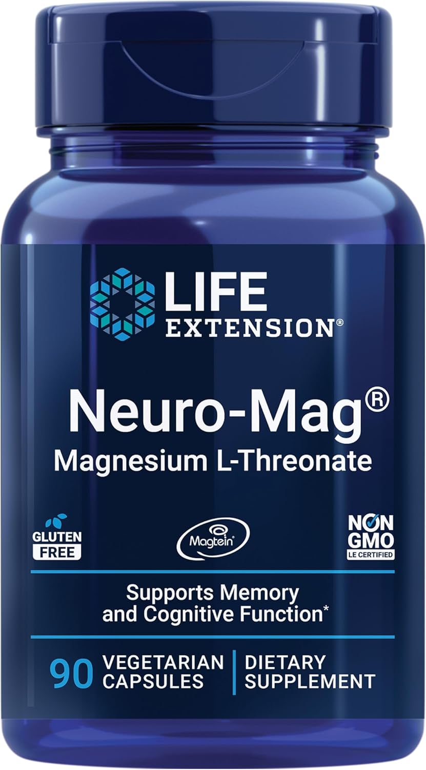 Life Extension - Neuro-Mag Magnesium L-threonate (90 Count)