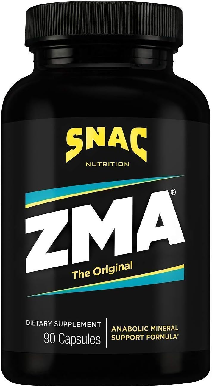 SNAC ZMA - The Original Recovery & Sleep Supplement (90 Count)