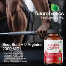 Load image into Gallery viewer, Futurebiotics: Beet Root + L-Arginine (120 Count)
